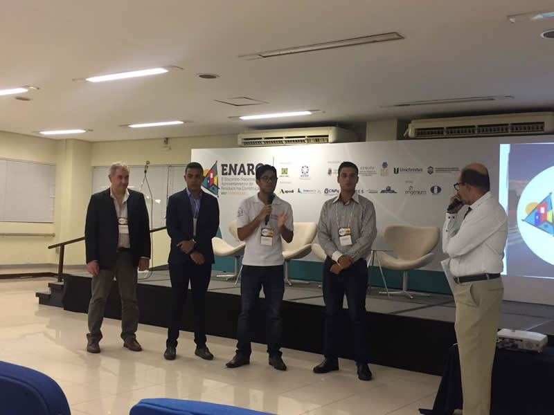 A EQUIPE DO LEDMa PARTICIPA DO 5° ENCONTRO NACIONAL DE APROVEITAMENTO DE RESÍDUOS DA CONSTRUÇÃO - ENARC